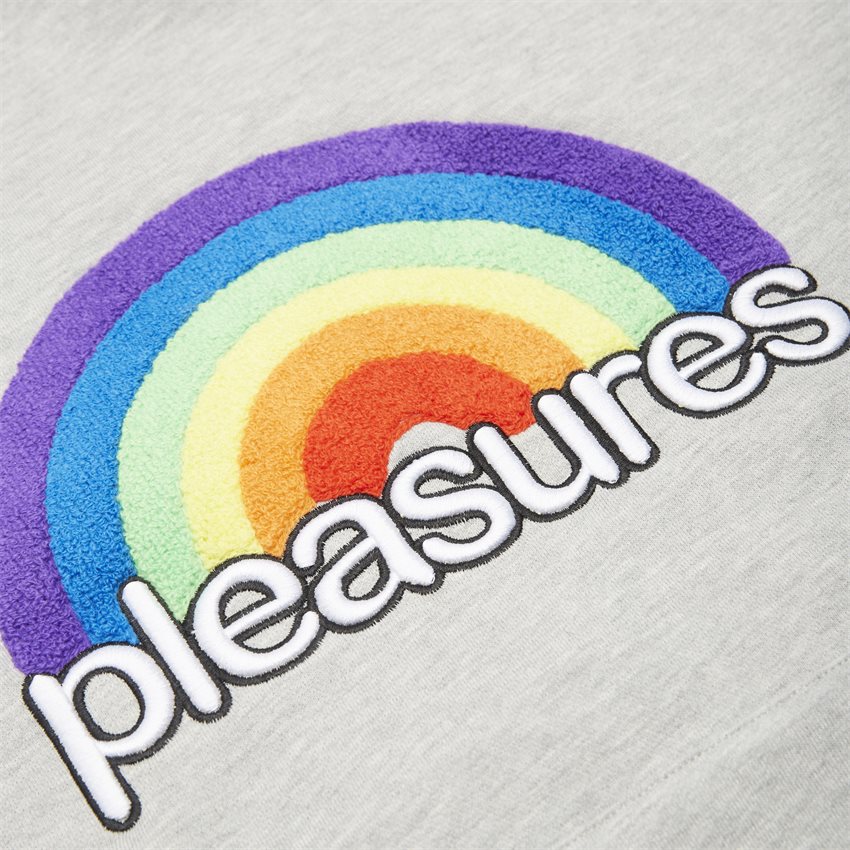 Pleasures Sweatshirts GOOD TIME HOODY GREY HTR